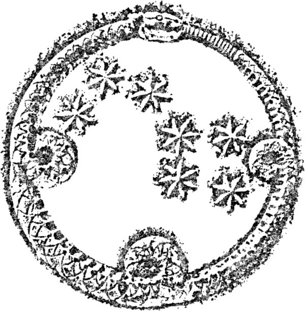 Ouroboros with the seven stars